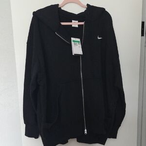 Nike Black Full-Zip Hoodie